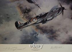 Impression limitée de Robert Taylor signée par l'artiste et pilote Bob Stanford-Tuck