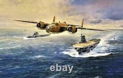 Impression signée des Doolittle Raiders par Robert Taylor Ltd Ed & COA Original scellé