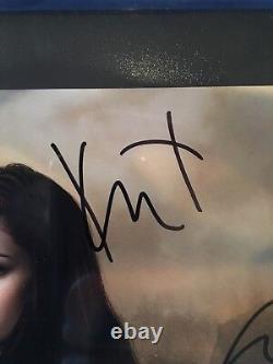 Kristen Stewart, Robert Pattinson et Taylor Lautner Twilight signé 8x10 ASA