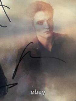 Kristen Stewart, Robert Pattinson et Taylor Lautner Twilight signé 8x10 ASA