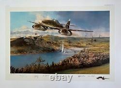 Le Pont de Remagen Robert Taylor Épreuve d'artiste Signée et Numérotée