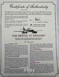 Le Pont de Remagen Robert Taylor Épreuve d'artiste Signée et Numérotée