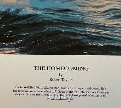 Le retour à la maison, édition limitée de l'impression signée et numérotée de Robert Taylor