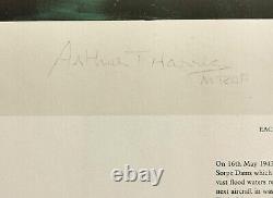 Les Dambusters de Robert Taylor signés par Mick Martin & Arthur 'Bomber' Harris RARE