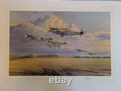 Les Garçons d'Abbeville par Robert Taylor signé par Adolf Galland
