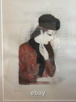 Lithographie de Robert Taylor signée Petit Tutoriel 61×52cm