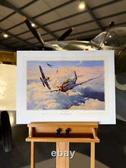 Lutte pour la suprématie - Impression d'art P51 Mustang par Robert Taylor