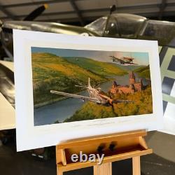 MUSTANGS EN PATROUILLE - Impression d'art P51 Mustang par Robert Taylor