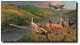 Mustangs En Patrouille Par Robert Taylor P-51 Mustang Giclée Studio Proof