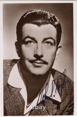 Photographie signée de Robert Taylor