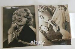 Photos dédicacées de fans de stars de cinéma des années 1930 et 1940, cartes postales de Lucille Ball et Henry Fonda