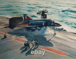 RAF Phantom 'HOT STUFF ROLLING' Édition Limitée Impression par Robert Taylor