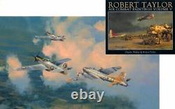 ROBERT TAYLOR Peintures de combat aérien V Livre & Édition Little Friends Print USAAF