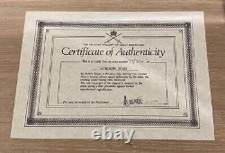 Réunion de Robert Taylor Gathering Storm Impression & Certificat Signé x4 Pilotes de la Luftwaffe de la Seconde Guerre mondiale