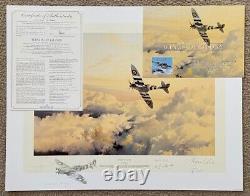 Robert Taylor AILES DE GLOIRE REMARQUE #1 de 12 Impression d'Art Aéronautique Spitfire