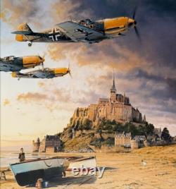 Robert Taylor AS DE L'OUEST Preuve d'Art Me-109 Impression d'Art Aéronautique