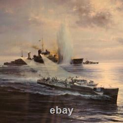 Robert Taylor ATTAQUE NOCTURNE SUR NEWCASTLE 2003 Lithographie Impression Autographe