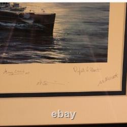 Robert Taylor ATTAQUE NOCTURNE SUR NEWCASTLE 2003 Lithographie Impression Autographe