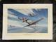 Robert Taylor Art Aéronautique Chasseurs De Jets 10/400 Signé Par 3 Pilotes De Mustang