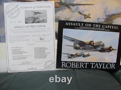 Robert Taylor Art Assault On The Capital Sold Out L/E  <br/>
<br/>
L'assaut artistique de Robert Taylor sur le Capitol vendu en édition limitée.