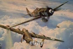 Robert Taylor CIEUX SAUVAGES B-24 FW-190D Maîtres de l'air Aviation Art Print