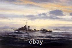 Robert Taylor Contact Bearing 190 Contre-signé par l'Amiral Burnett