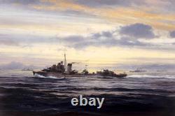 Robert Taylor Contact Bearing 190 Contre-signé par l'Amiral Burnett
