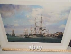 Robert Taylor Hornblower et l'Atropos 1987 Lithographie Crayon-Signé Menthe Rare