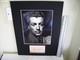 Robert Taylor Ivanhoe Quo Vardis Affichage D'autographe Authentique Signé Uacc