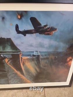 Robert Taylor Les briseurs de barrages Le barrage de la Mohne et certificat signé x3 Pilotes de la Seconde Guerre mondiale 42 sur 350.