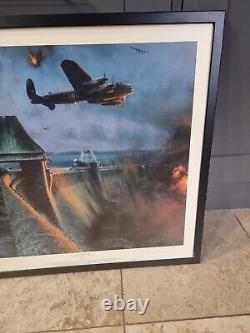 Robert Taylor Les briseurs de barrages Le barrage de la Mohne et certificat signé x3 Pilotes de la Seconde Guerre mondiale 42 sur 350.