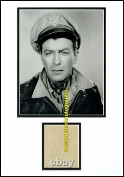 Robert Taylor Magnificent Obsession Bataan Ivanhoe Autographe UACC RD 96