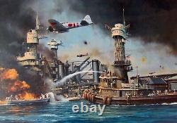 Robert Taylor Matin Tonnerre Impression des As de l'aviation de la Seconde Guerre mondiale Pearl Harbor