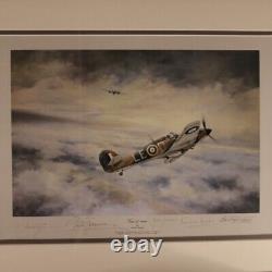Robert Taylor Première d'une série 1981 Lithographie Impression Autographe