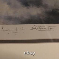 Robert Taylor Première d'une série 1981 Lithographie Impression Autographe