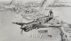 Robert Taylor RÉQUINS DU DÉSERT Curtiss P-40 7 SIGNATURE ! Impression d'art aéronautique au crayon