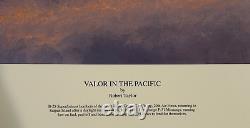 Robert Taylor Valeur dans le Pacifique Imprimer avec Compartiment Forteresse Sous Attaque Compagnon