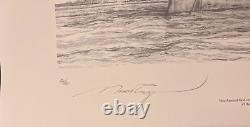 SCHARNHORST AU ANCRE Par Robert Taylor ÉDITION LIMITÉE DE 100 No. 54/100 SIGNÉ