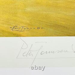 Soutien moral ROBERT TAYLOR Signé Capt Townsend Édition limitée numérotée avec certificat d'authenticité nouveau