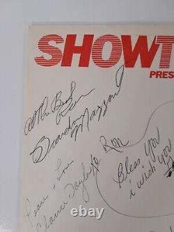Spectacle de théâtre de Broadway PURLIE Communiqué de presse de l'heure du spectacle signé Sherman Hemsley Moore