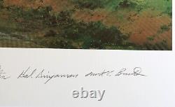Tonnerre roulant par Robert Taylor Remarque avec COA 4 Pilotes Signature Rare 7/25
