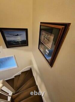 Un dessin au crayon original de Robert Taylor, signé par Tony Burcher, Dambuster.