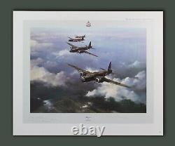 WELLINGTON par Robert Taylor bombardiers de la Seconde Guerre mondiale signés Bill Townsend Arthur Harris