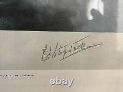 WW2 RAF HURRICANE WC BOB STANFORD-TUCK Impression signée de Robert Taylor ENCADRÉE