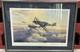 Œuvre D'art Aéronautique Signée Par Robert Taylor (2 Pièces Joliment Encadrées Et Sous Verre)